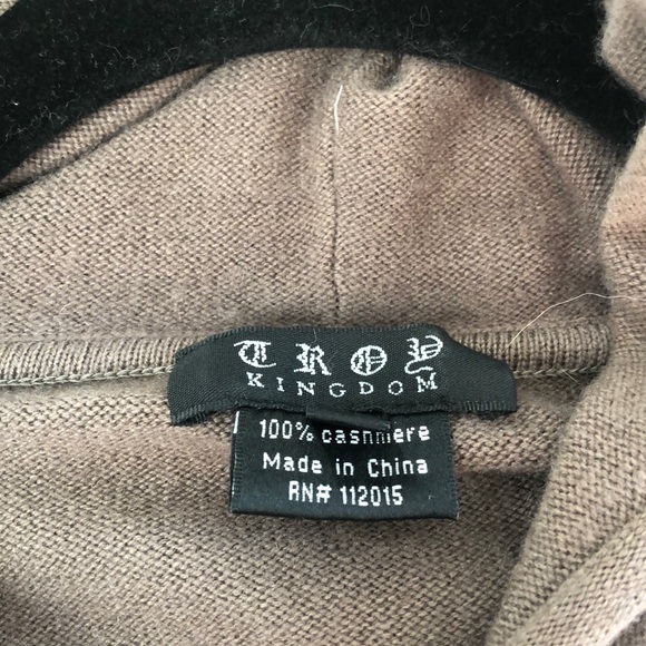 Troy kingdom cashmere zip up - Picture 5 of 6